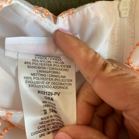 Bonnie Baby dress 18 month never wore - Picture 9 of 17